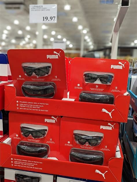 costco puma sunglasses|does costco do prescription sunglasses.